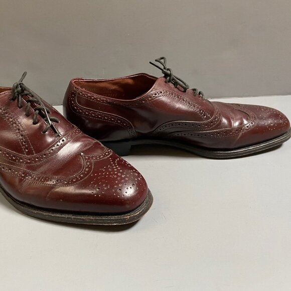 Vintage Mansfield Hand Crafted Leather Oxford Shoes main image 5